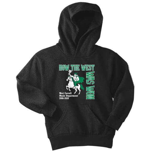 How the West Was Won - Youth Core Fleece Pullover Hooded Sweatshirt Thumbnail